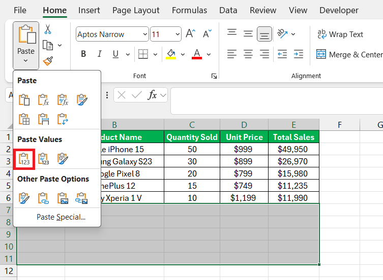 Combine Multiple Excel Files