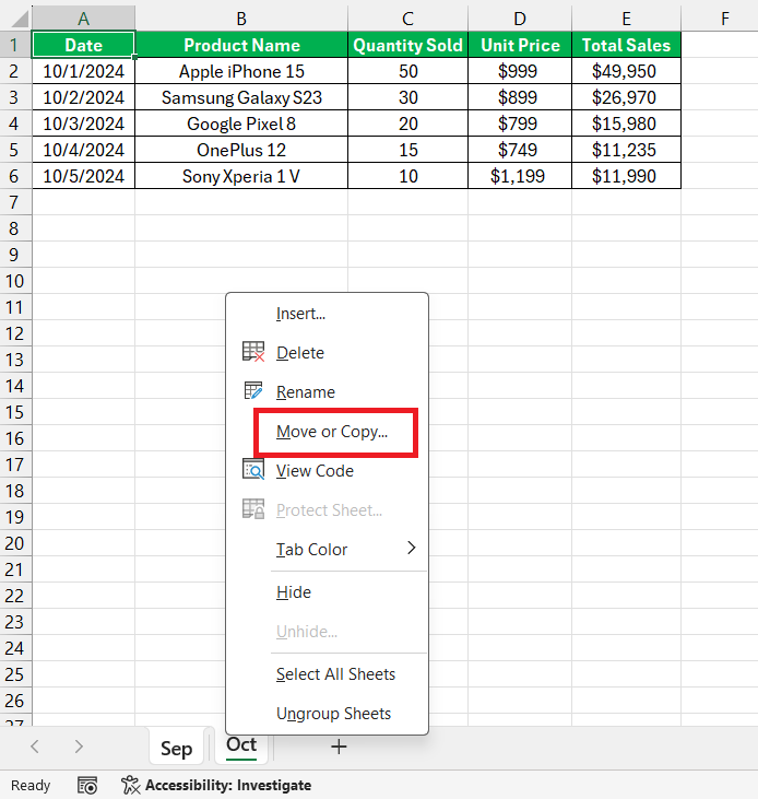 Combine Multiple Excel Files