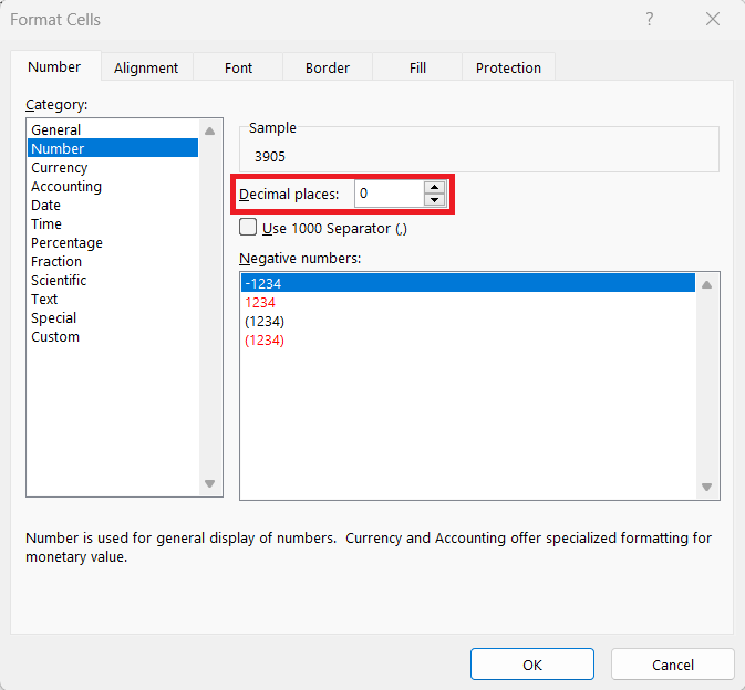 Roundup Function in Excel