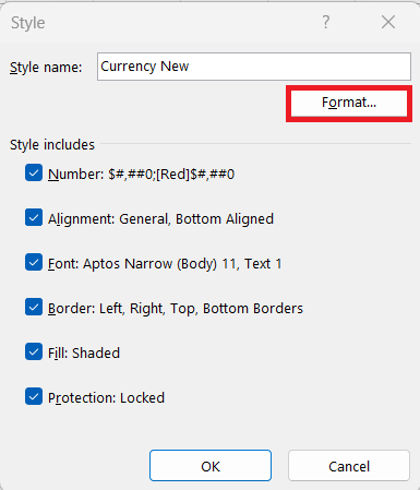 How to Apply Calculation Style in Excel