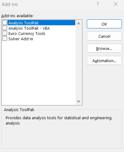 Pivot Table Fields Not Showing