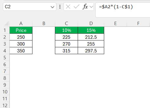 a1 reference in excel