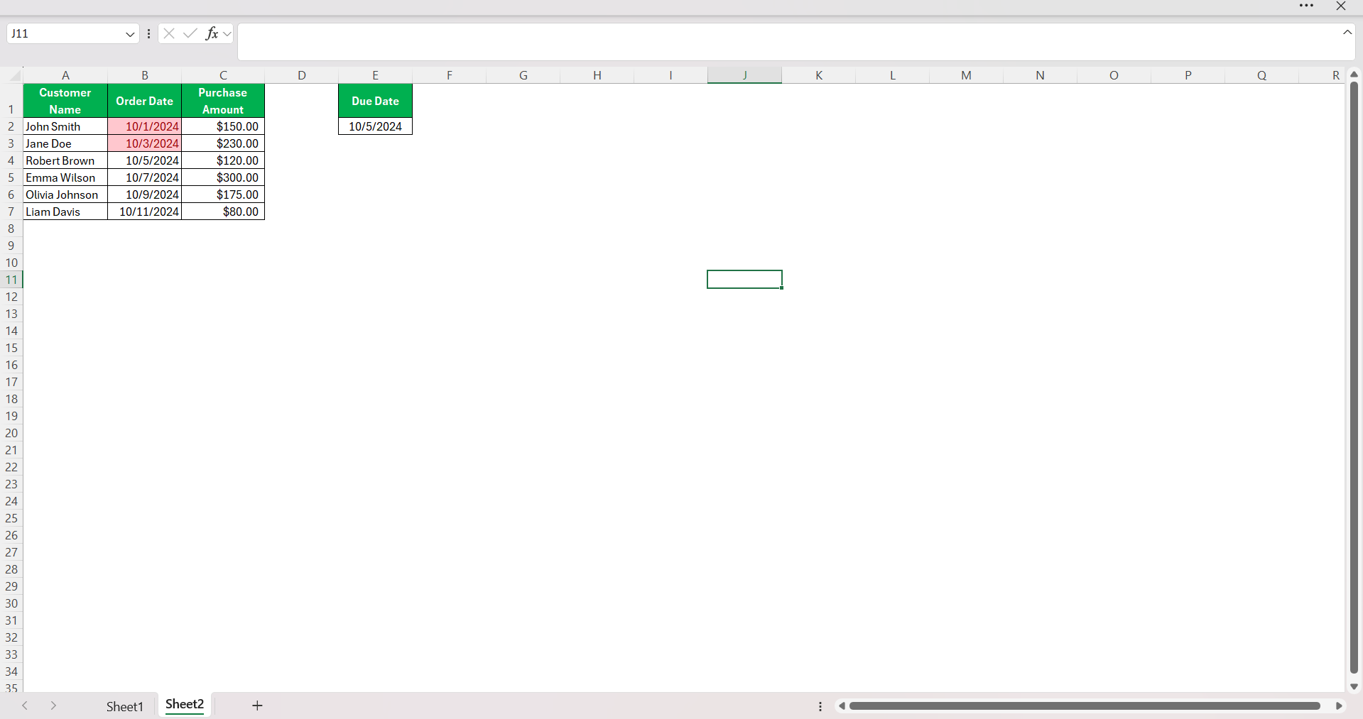 Full screen shortcut in Excel