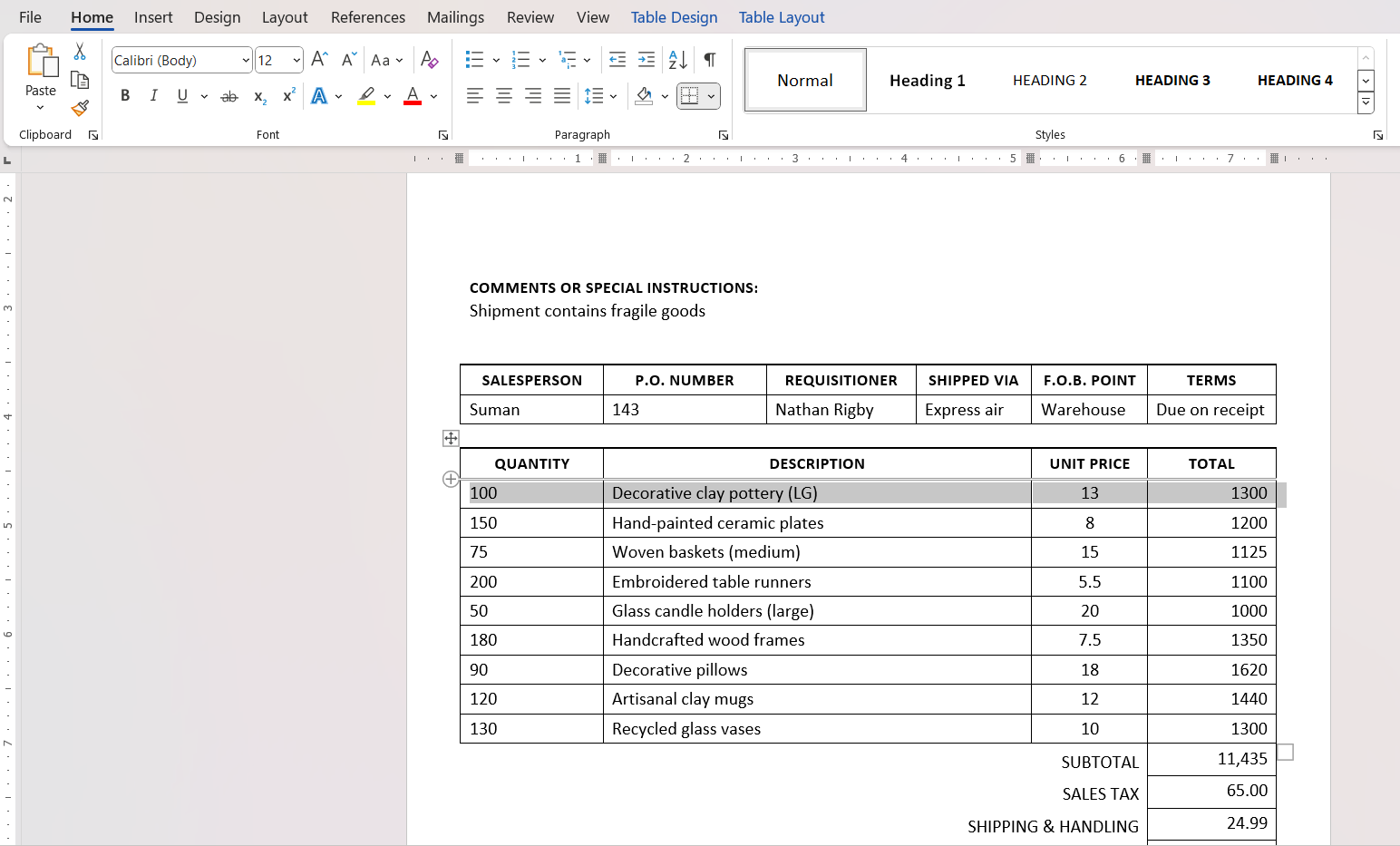 How to Merge Cells in Word