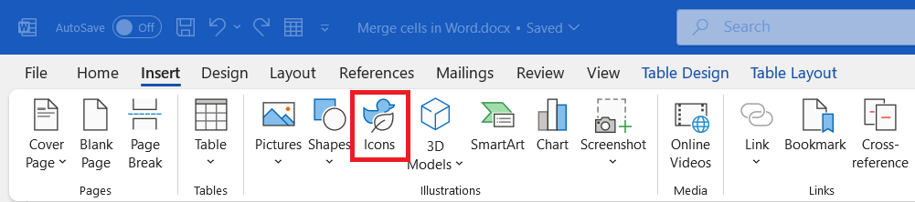 How to Merge Cells in Word