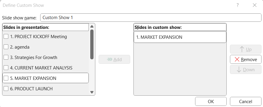 Loop Slideshow in PowerPoint