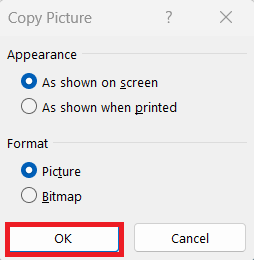 Save Excel Charts as Image