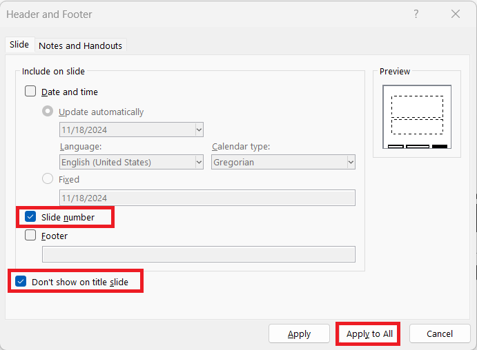 How to Add Slide Numbers in PowerPoint