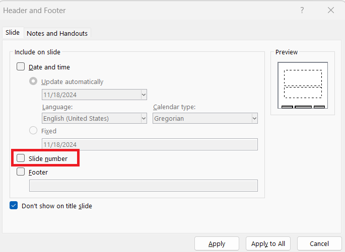 How to Add Slide Numbers in PowerPoint