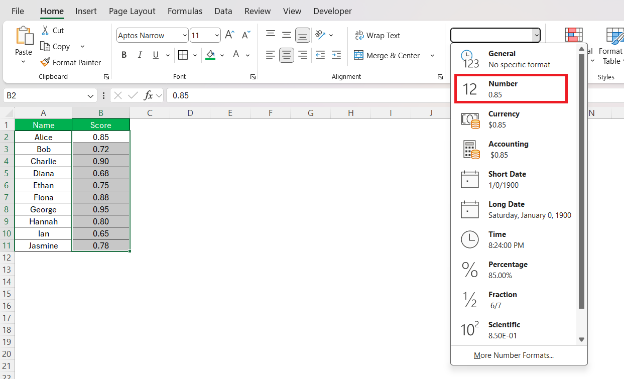 How to Convert Percent to Decimal in Excel | MyExcelOnline