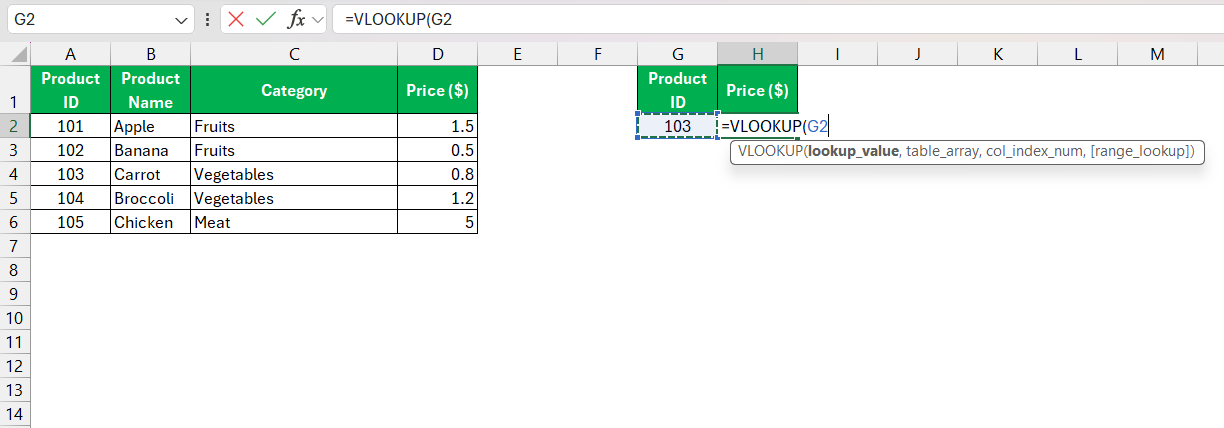 VLOOKUP Versus INDEX MATCH in Excel