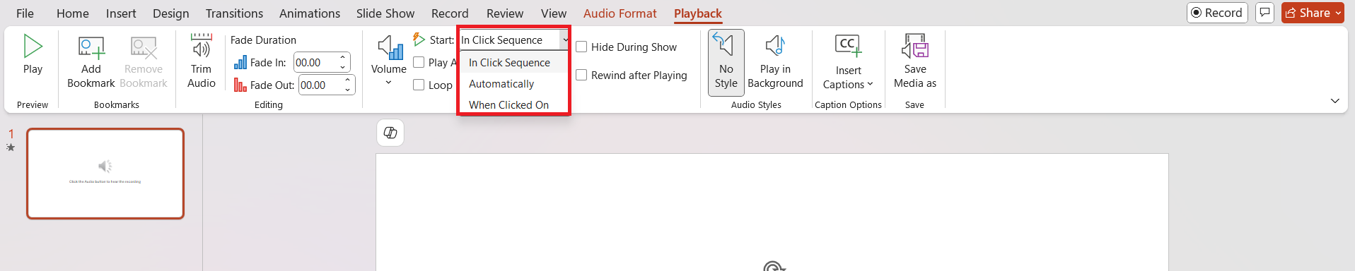 How to Add Audio to PowerPoint Presentation