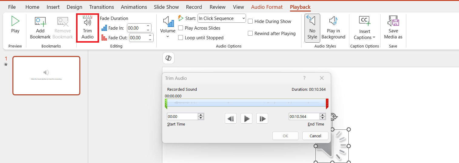 How to Add Audio to PowerPoint Presentation