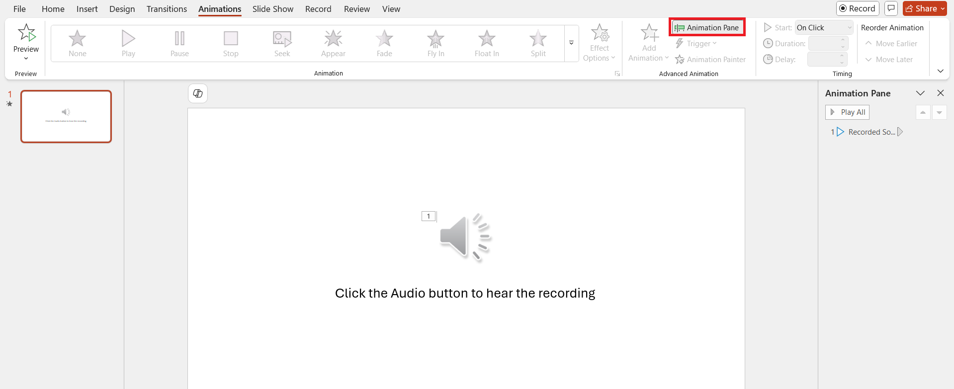 How to Add Audio to PowerPoint Presentation