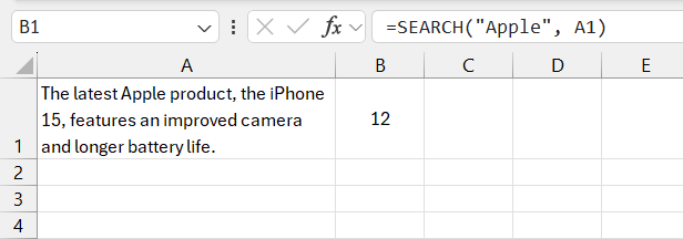 Compare Text in Excel