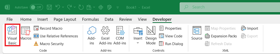 User Defined Functions in Excel