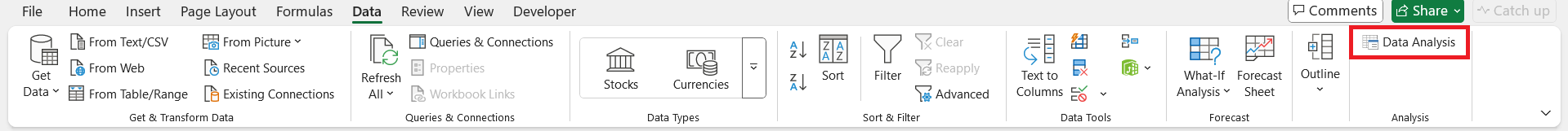 Calculate Mean in Excel