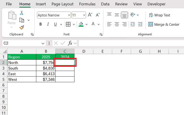 Excel Cross Referencing