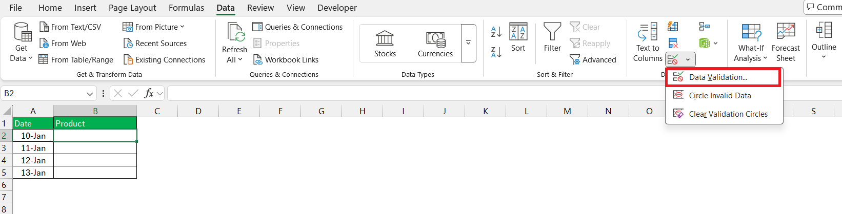 Excel Cross Referencing