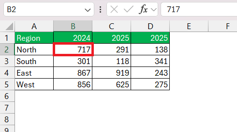 Range in Excel