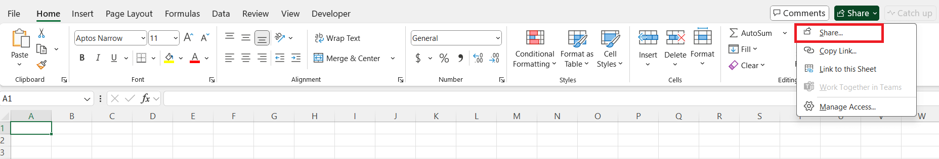 Excel Shared Workbooks