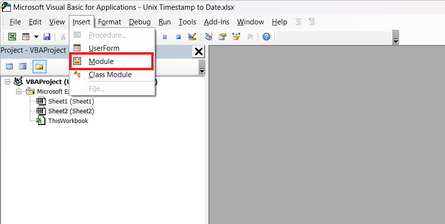 Convert Unix Timestamp to Date