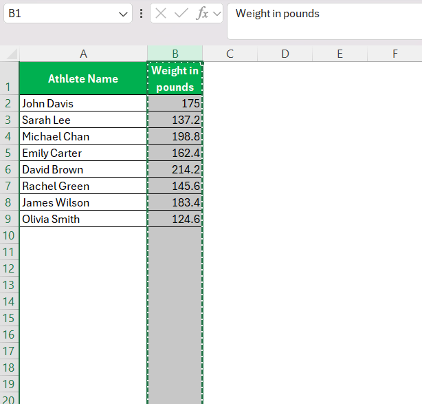 Excel Cut Shortcut