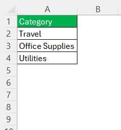 Excel Expense Sheet Template