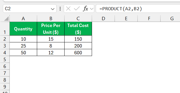 Product Function