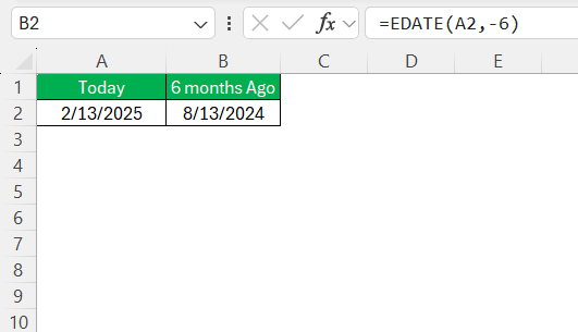 Excel Dates