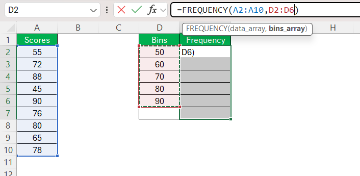 Frequency Formula