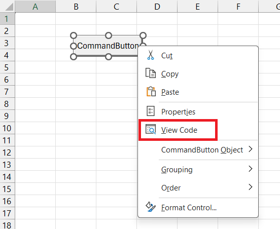 ActiveX Controls in Excel