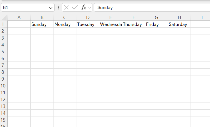 Excel Calendar Templates