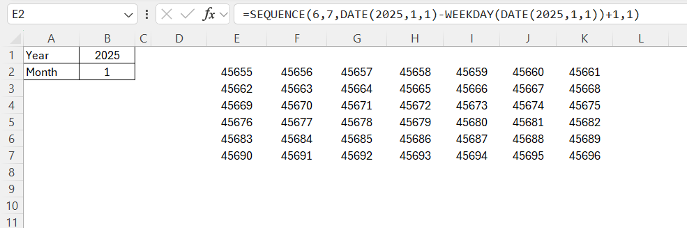 Excel Calendar Templates