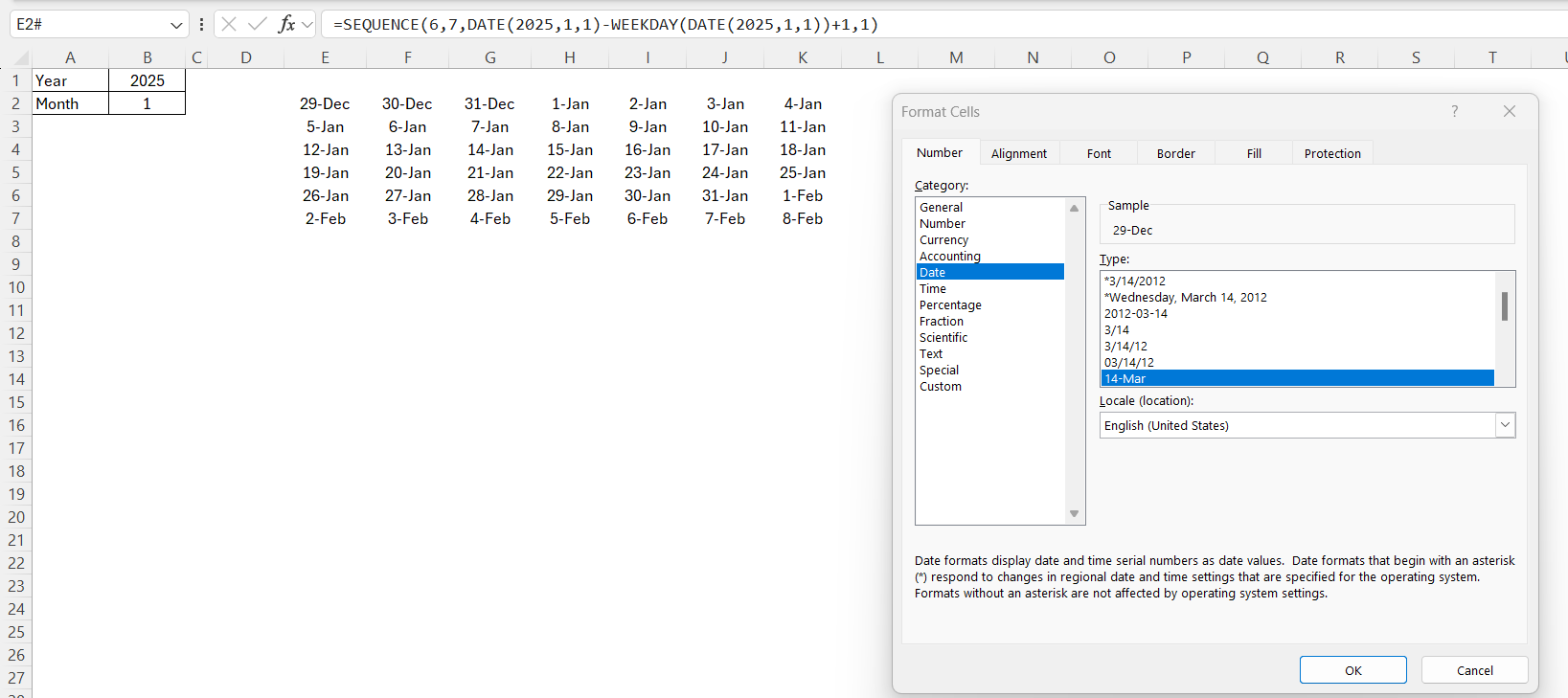 Excel Calendar Templates