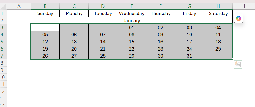 Excel Calendar Templates