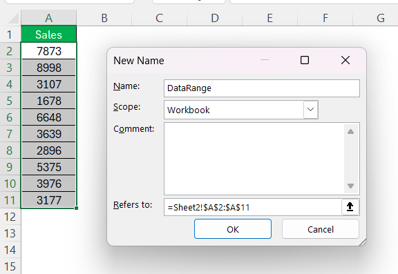 How to Find Range in Excel