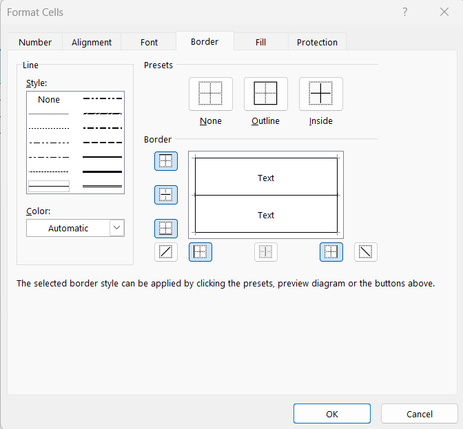 Excel Format