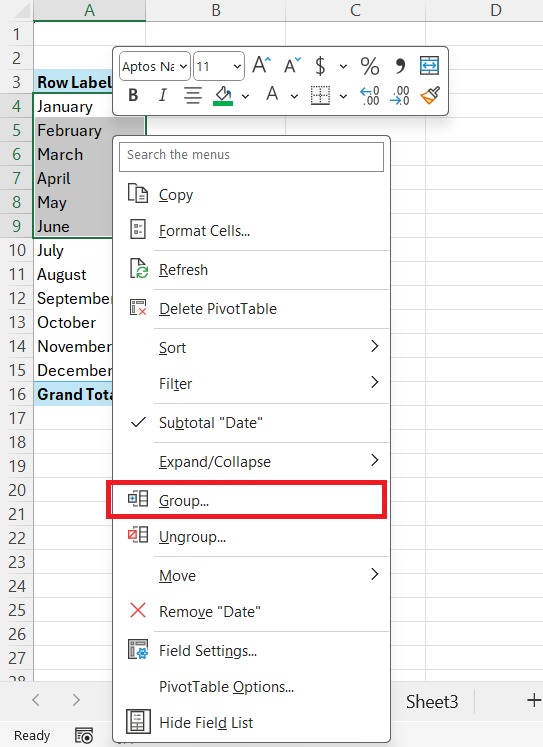 Semimonthly Formula