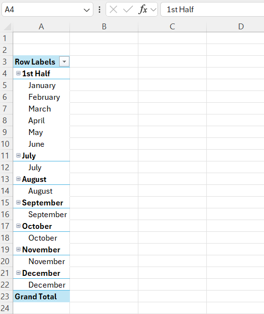 Semimonthly Formula