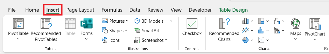 Add Arrows in Excel